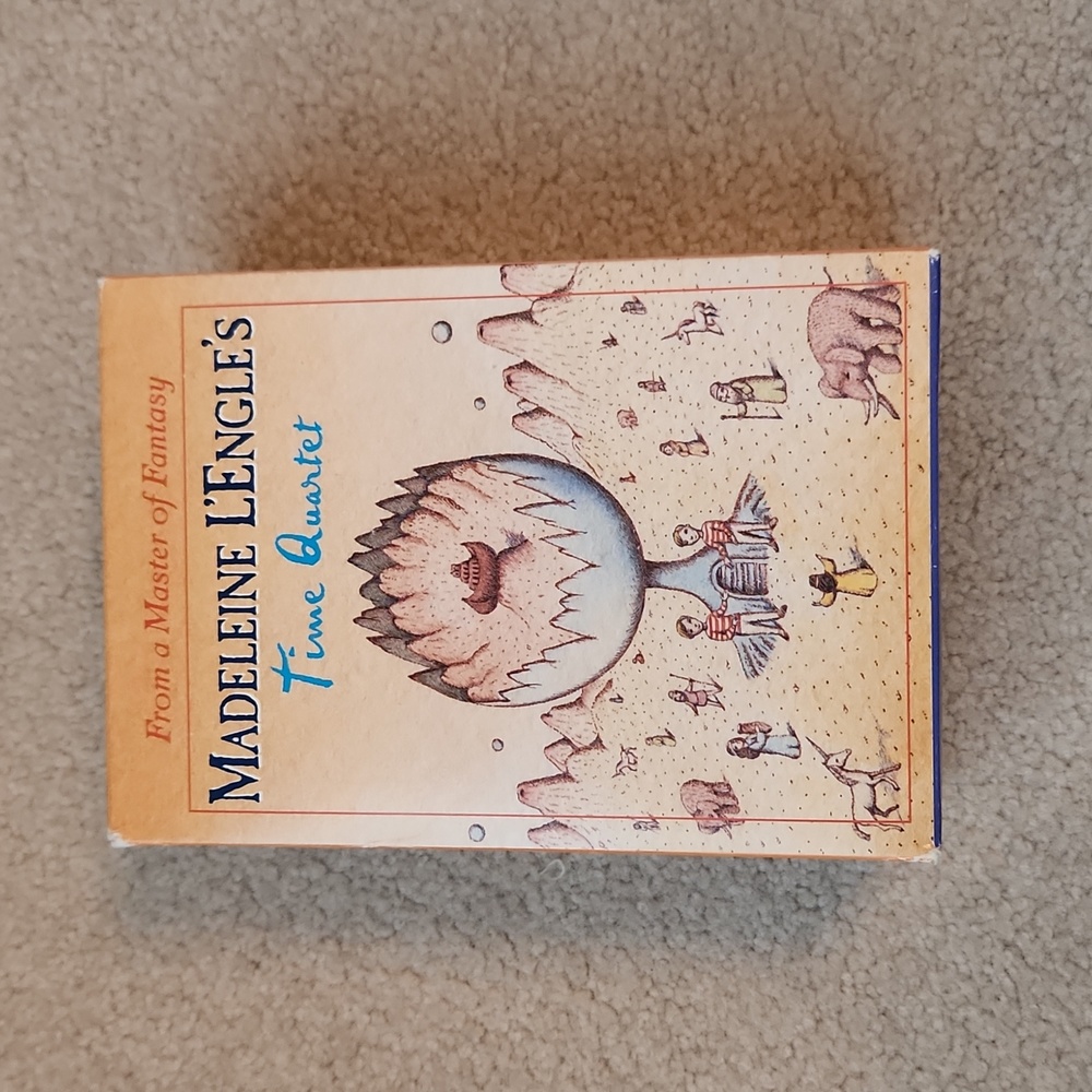 BOOK SET A WRINKLE IN TIME by Madeleine L'Engle Set of 4 Books